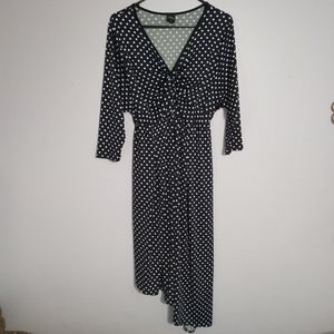 🔴4 For $25🔴 Women's Cozy Collection Blue & White Dress